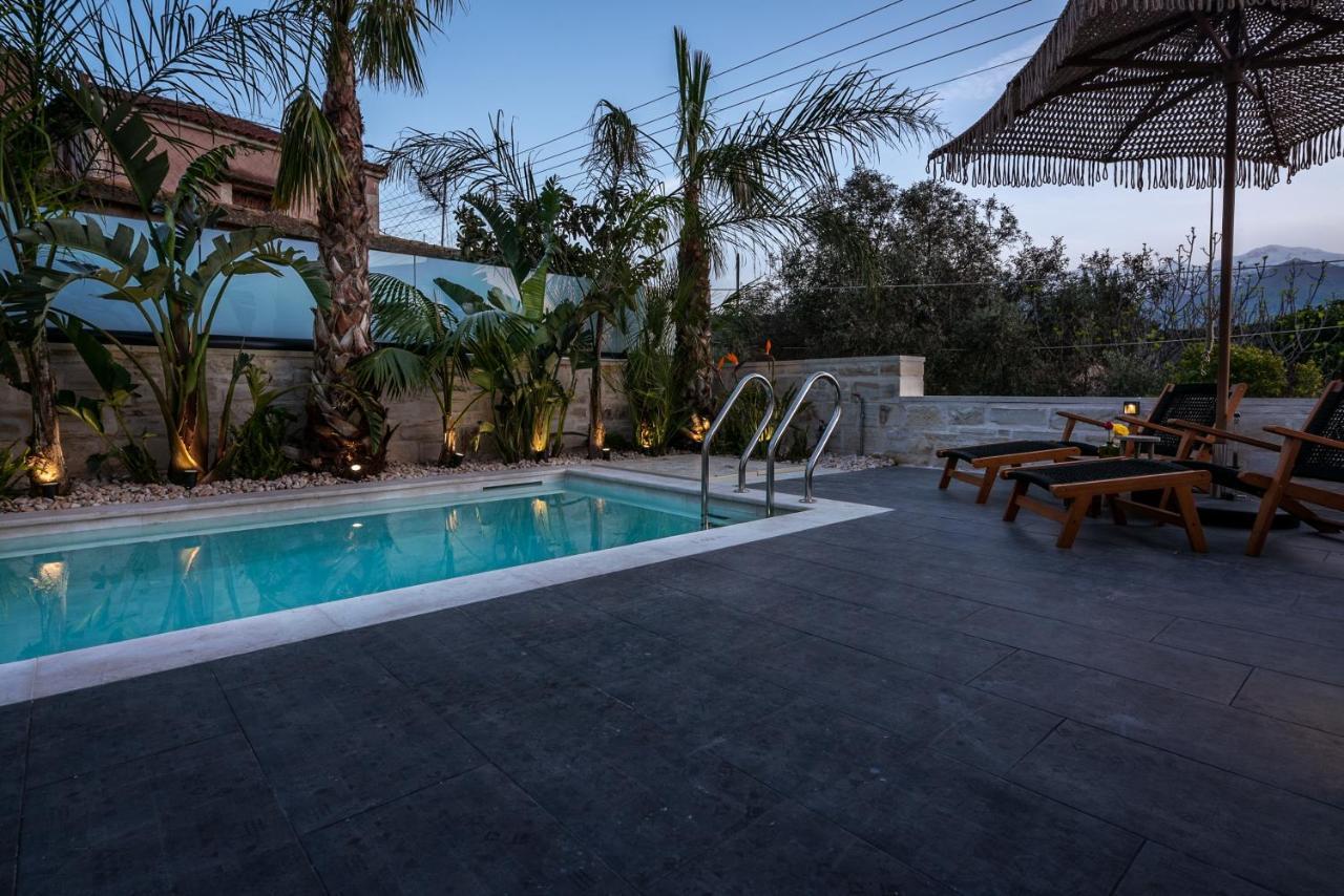 Villa Armenus, Private Pool, Garden, Bbq Chania  Exterior foto