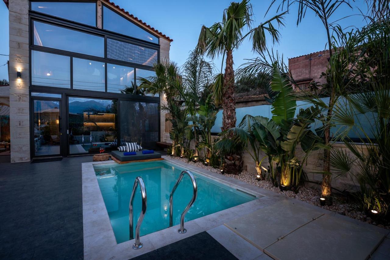 Villa Armenus, Private Pool, Garden, Bbq Chania  Exterior foto