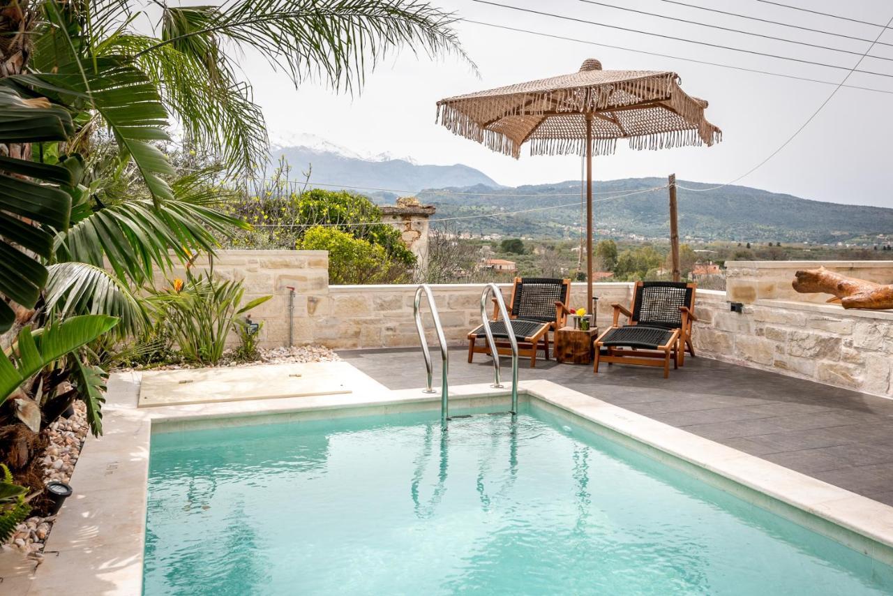 Villa Armenus, Private Pool, Garden, Bbq Chania  Exterior foto
